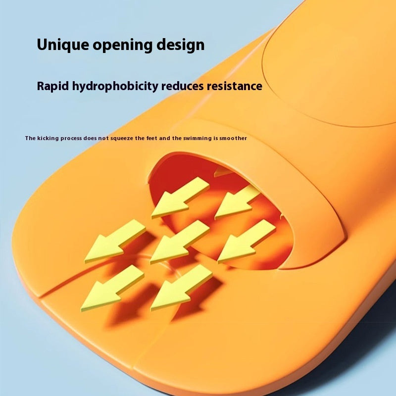 Swimming Flippers Freestyle Silicone Short Flippers