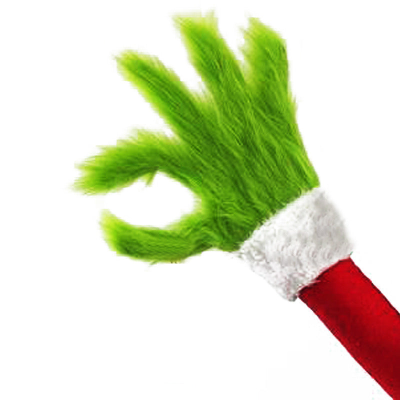 Christmas Elf Arm Plush Hanging Ornament Red Green Dual Color, Home Decor Christmas Tree Accessories For Family Party Scenes - The Premium