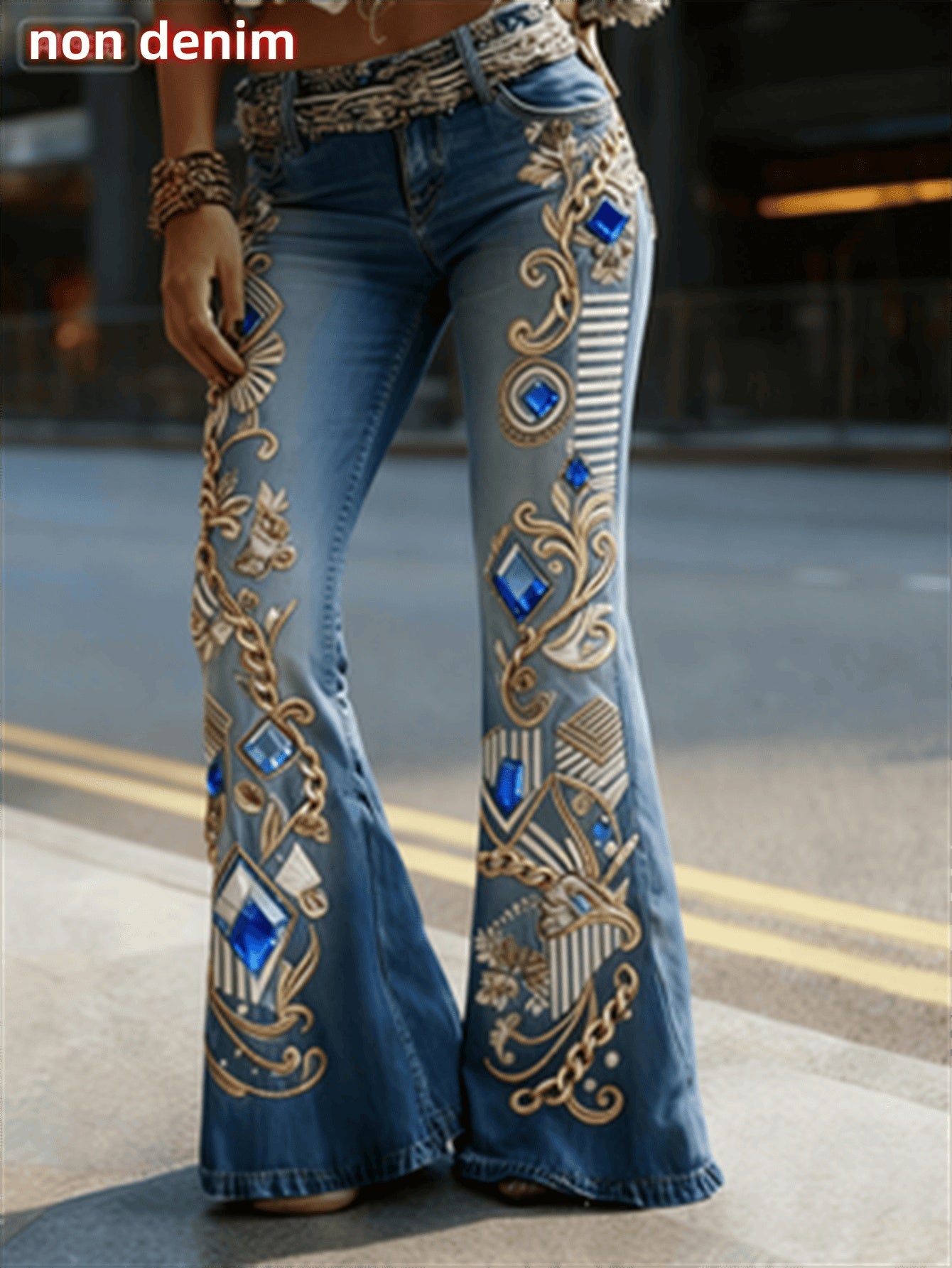 Fashionable Casual Women's Jeans