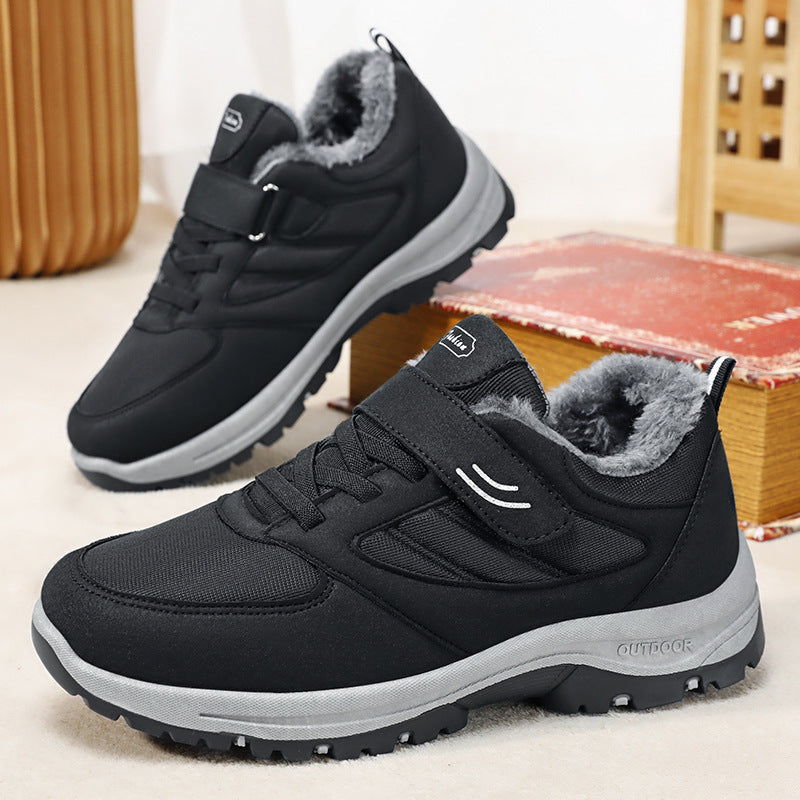 Winter Warm Walking Shoes Cotton Boots Men
