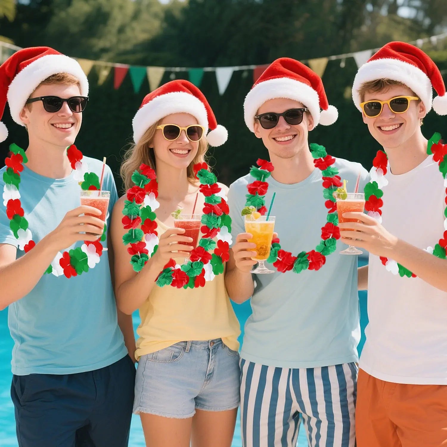 24 Christmas Leis - The Premium