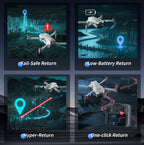 4DRC M7 GPS Drone With 4K Camera For Adults With Brushless Motor Follow Me,rc Quadcopter.