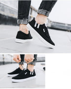 Spring Canvas Shoes Men's Low Top