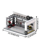 Car Repair Shop Building Block Toys
