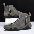 Men's High-top Handmade Leisure Ankle Boots