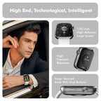 Smart Watch Bluetooth Call &1.95 HD Screen -Heart Rate SpO2 Sleep Monitor, 3ATM Waterproof Fitness Tracker For IoS Android