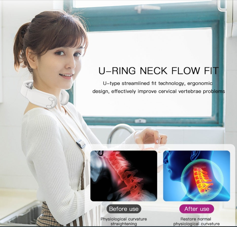 Intelligent cervical massage instrument