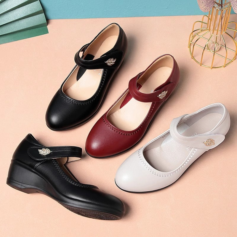 One-strap Women's Magic Stick Shoes Comfortable Wedge Soft Sole Shoes