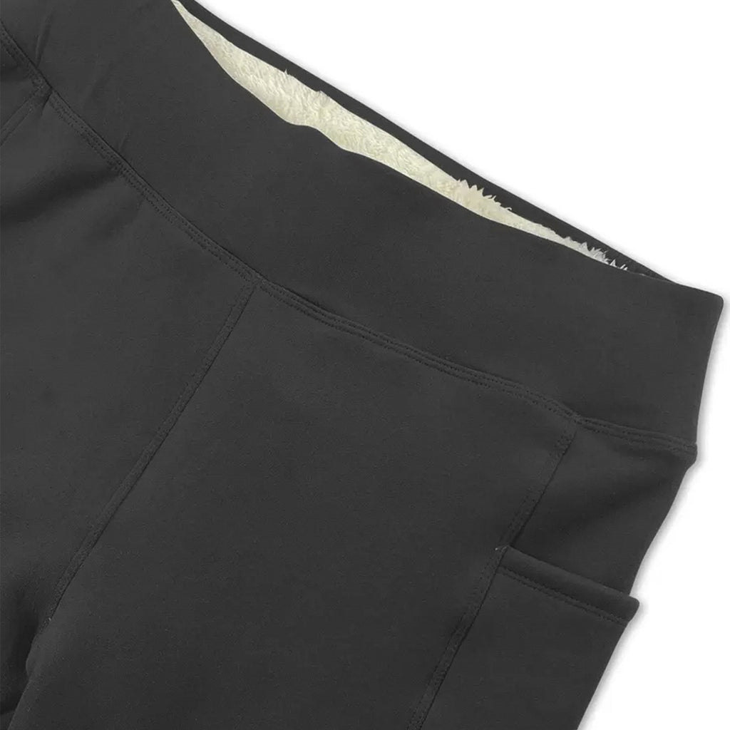 Fleece Lined Padded Warm Keeping Outer Wear Tappered Pencil