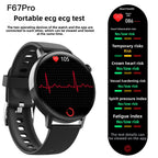 Smart Watch Non-Invasive Blood Glucose Body Temperature Blood Pressure Blood Oxygen Automatic Measurement ECG Ppg Blood Lipid Health Manager