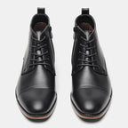 Plus Size Men's Chelsea Boots Inside Zipper Leather Boots