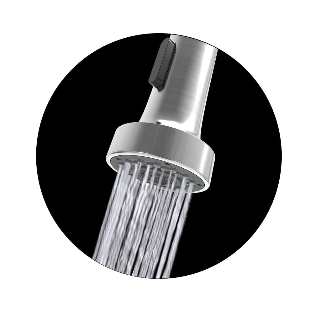 Single-Handle Pull-Down Sprayer Kitchen Faucet In Chrome,Non-EBAY Certified Warehouse,Non-EBAY Certified Warehouse