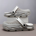 Men's Summer Closed Toe Non-slip Breathable Beach Slippers