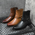 Large Size Western Style Men's Cowboy Boot