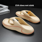 Thick Bottom Wear-resistant Cool Beach Soft Bottom High-end Men's Slippers