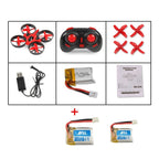 Remote control mini quadcopter with protective ring remote control drone anti-fall remote control aircraft children's toy