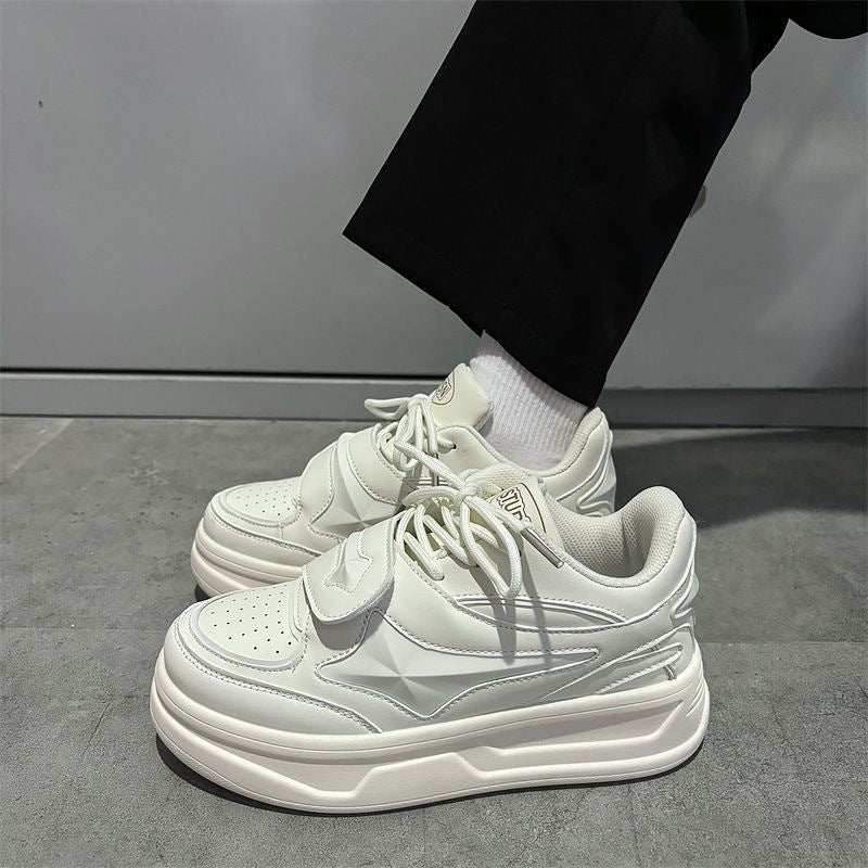 Student Casual Platform Height Increasing Trendy Couple Men's And Women's Board Shoes