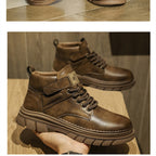 Martin Boots Men's High Top Working Wear Retro