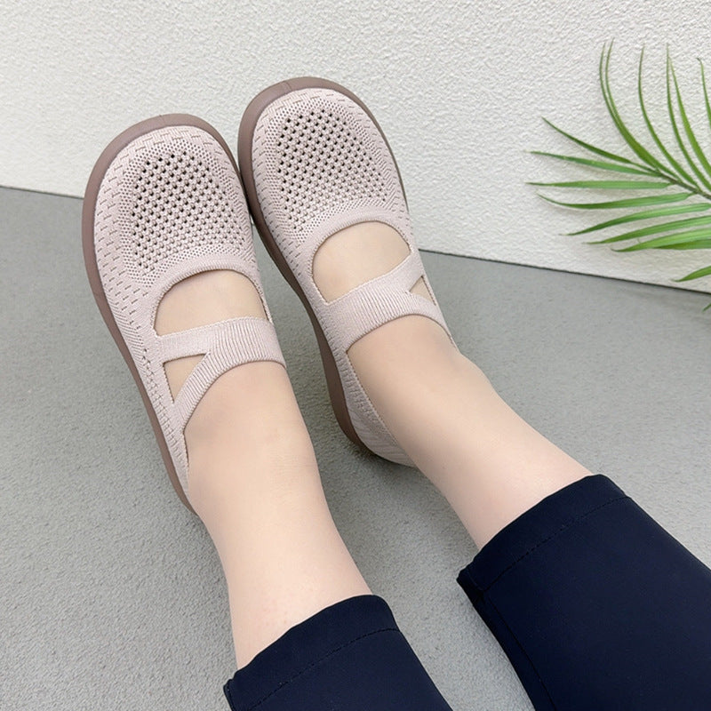 Fabric Women's Flat Casual Sports Flats