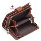 RFID cowhide multifunctional men's wallet