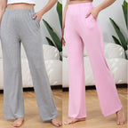 Women's Body Training Dance Wide-leg Pants