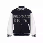 American Fashion Brand Beaded Baseball Uniform Jacket