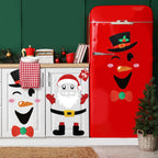2PCS Christmas Felt Door Stickers Decoration - The Premium