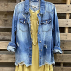 European And American Fashion Women's Denim Jacket