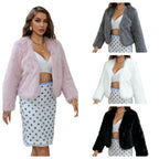 Women's Fur-trimmed Elegant Lady Coat