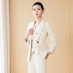 Slim-fit Design Anti-aging Vest Suit Outfit
