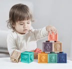 Animal relief soft building blocks