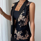 Women's Printed Vest Sleeveless Top