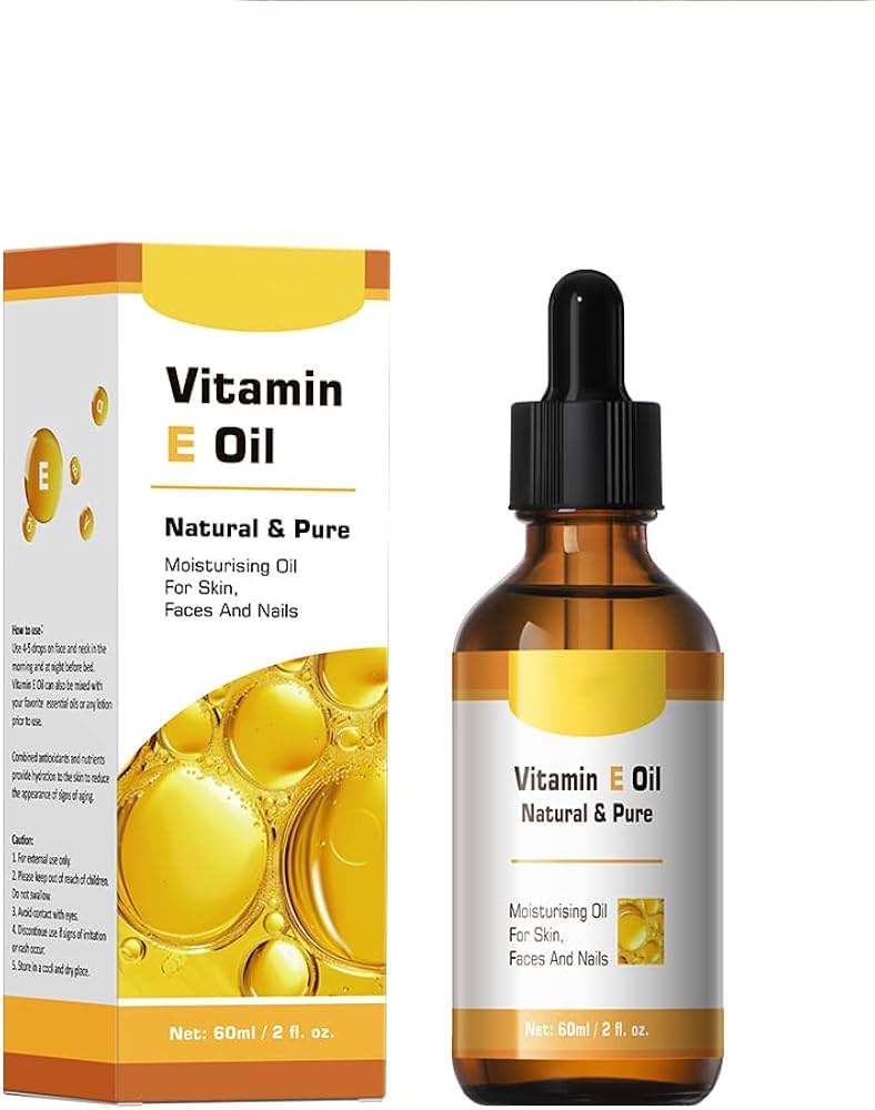 Vitamin E Face Oil – Deep Repairing, Whitening & Anti-Wrinkle Facial Care | Enhances Skin Elasticity & Hydration – ajprime.shop AJ PRIME