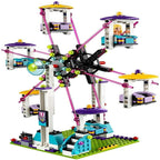 Playground roller coaster assembling blocks