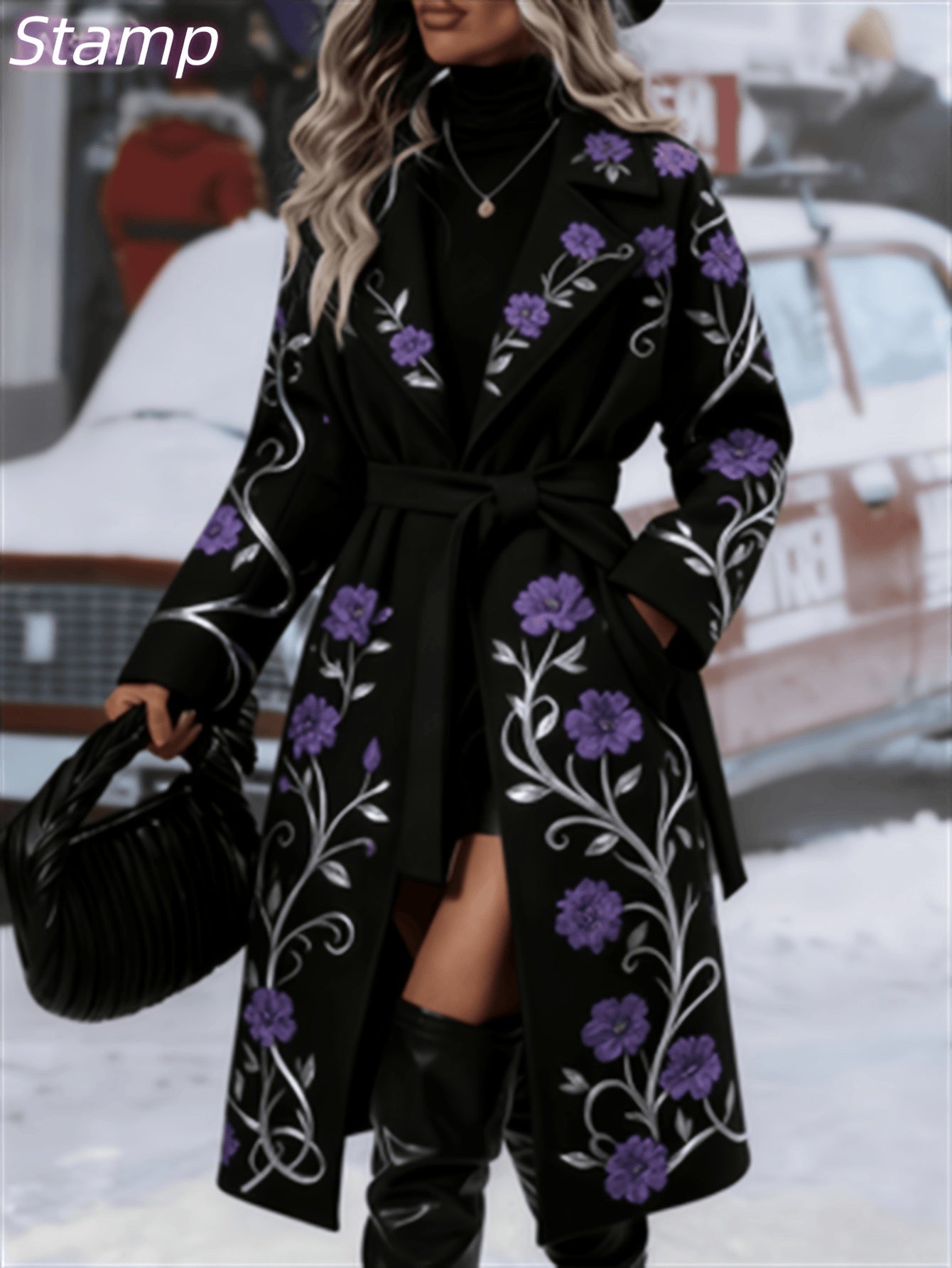 Fashionable Casual Long Coat