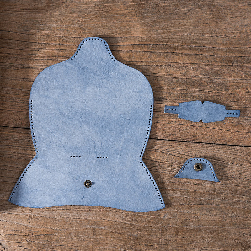 Fog Wax Leather Glasses Case Manual Sewing