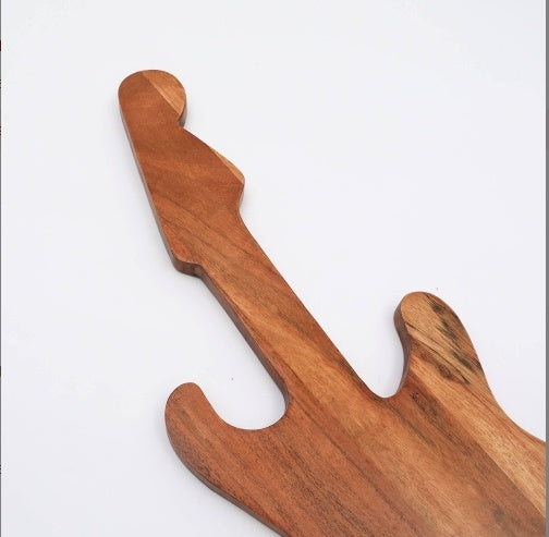 Wooden Platter - Guitar Shape