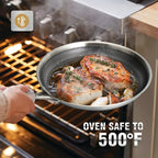 1PC Household Kitchen Honeycomb Stainless Steel Non Stick Frying Pan,Easy To Clean, Suitable For Frying Steak, Fish, And Eggs,Suitable For All Stoves