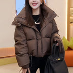 Versatile Loose Thick Bread Down Cotton-padded Jacket