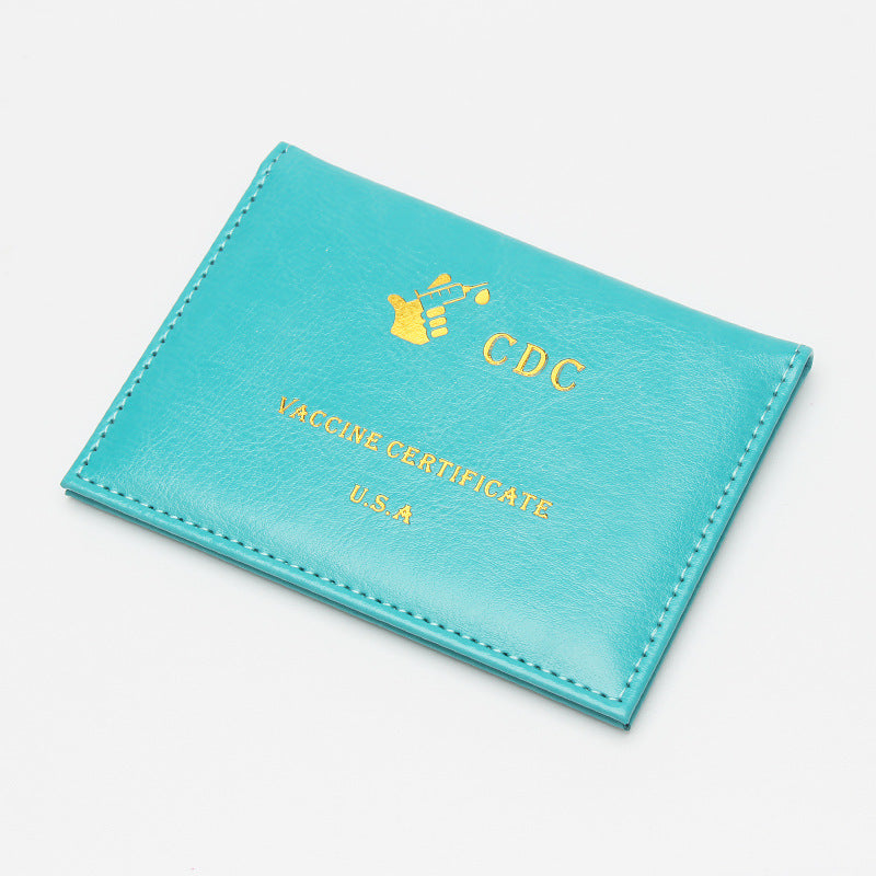 CDC Vaccination Protective Sleeve Card Holder