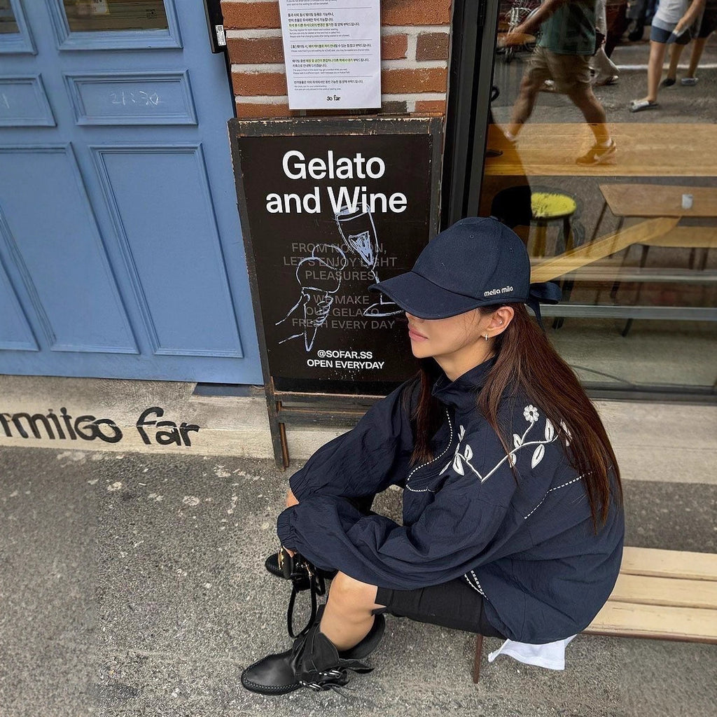 Contrast Color Jacquard Design Loose Casual Long Sleeves Jacket Coat