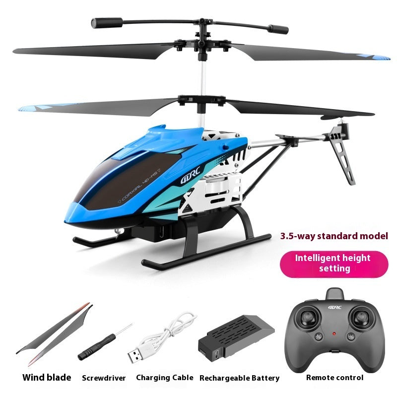 Alloy Aviation Remote Control Children's Helicopter Toy