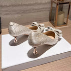 French Style Pumps Soft Bottom Not Tired Feet