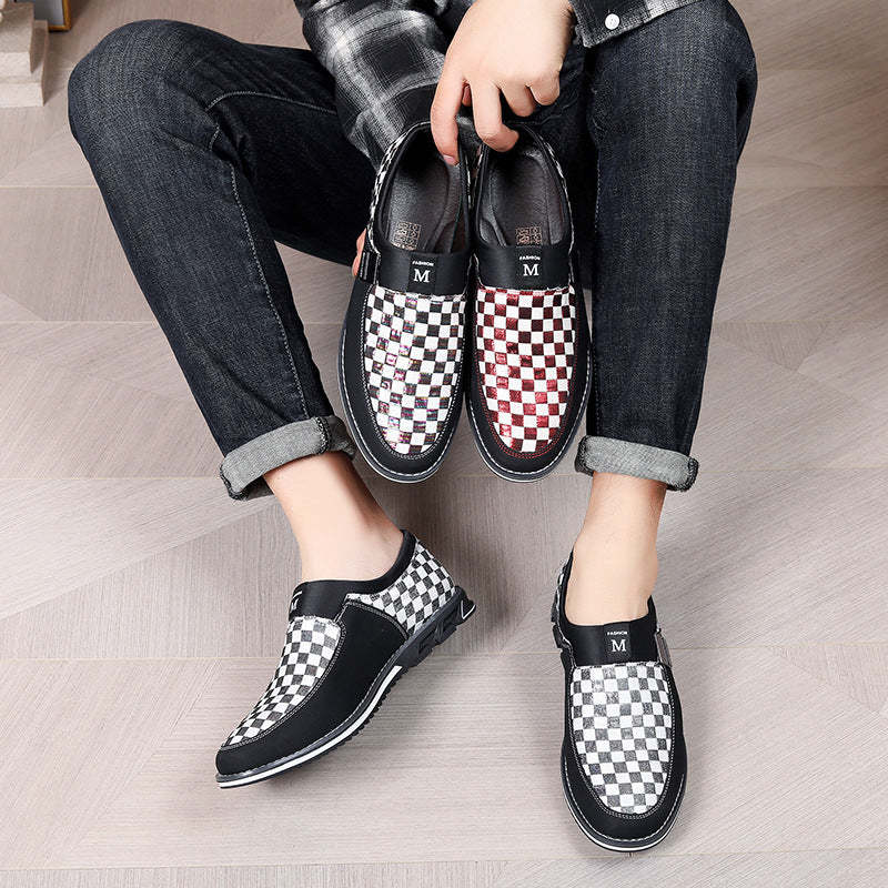 Large Size New British Style Business Casual Leather Men's Shoes