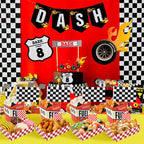 48 Pcs Race Car Theme Party Supplies Decorations Set - The Premium