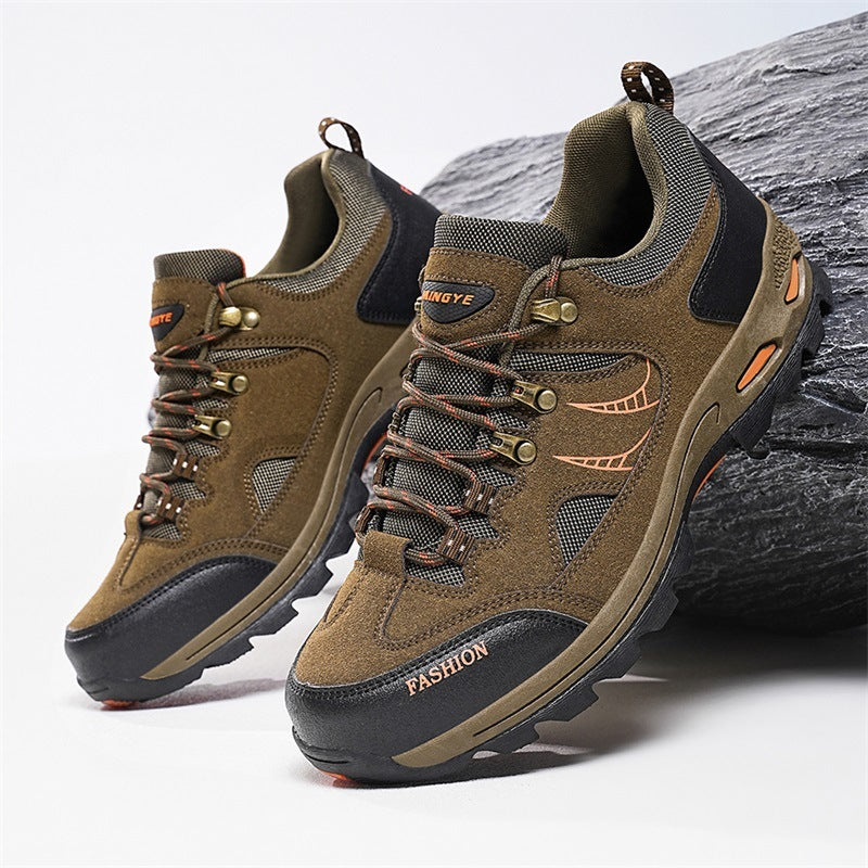 Hiking Shoes Low-top Outdoor Non-slip Velvet Men's Hiking Shoes