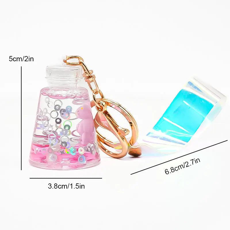 Bear Juice Cup Keychain-4425 - The Premium