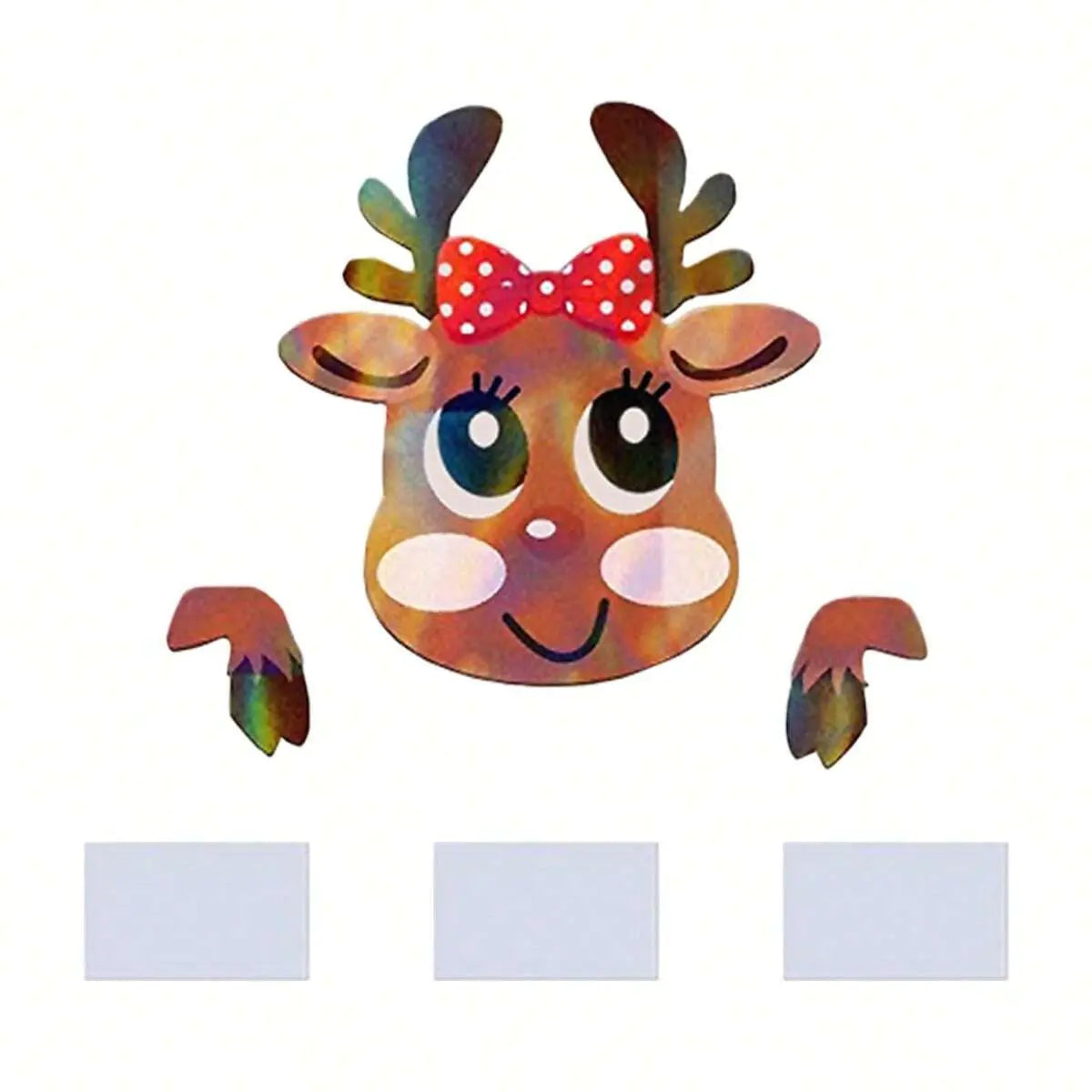 Christmas Fence Peeker Decoration Santa Claus Snowman Plastic Fence Sign Ornament Cute Fence Art Sign For Xmas DIY Home Patio Garden Outdoor - The Premium