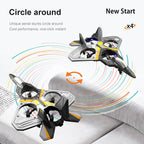 4DRC V17 Remote Control Plane 2.4Ghz Foam RC Airplanes Helicopter Quadcopter,Spinning Drone With Cool Light,Gifts For Kids Adults.Logistics Is Randomly Sent By UPS,USPS,FEDEX,Amazon Logistics.