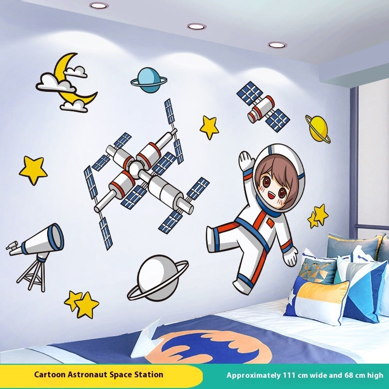 Spaceman Astronaut Wall Decorations Stickers